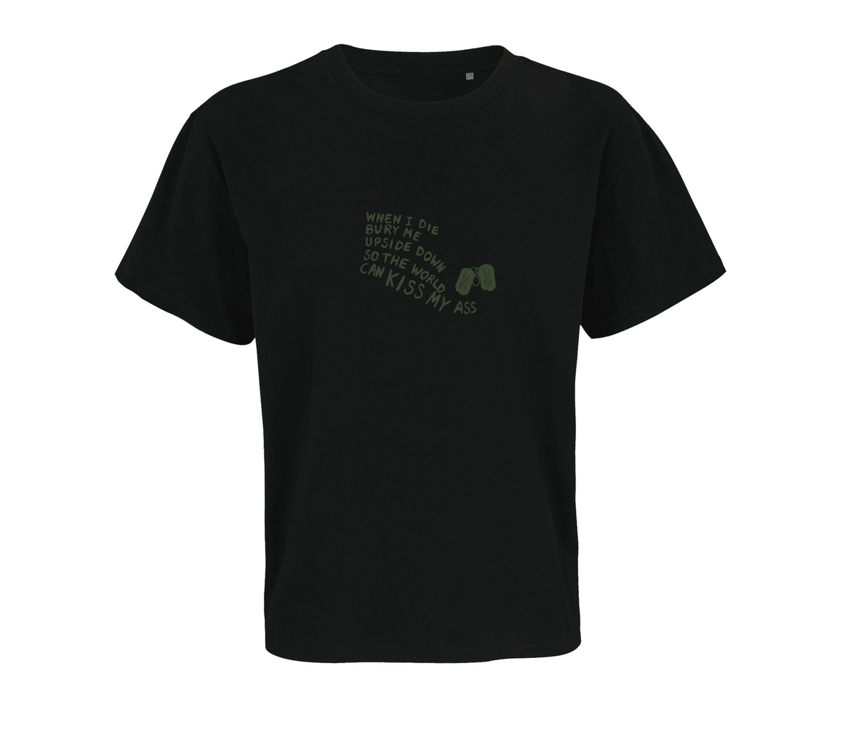 Bury me upside down - Framed - camiseta de cine