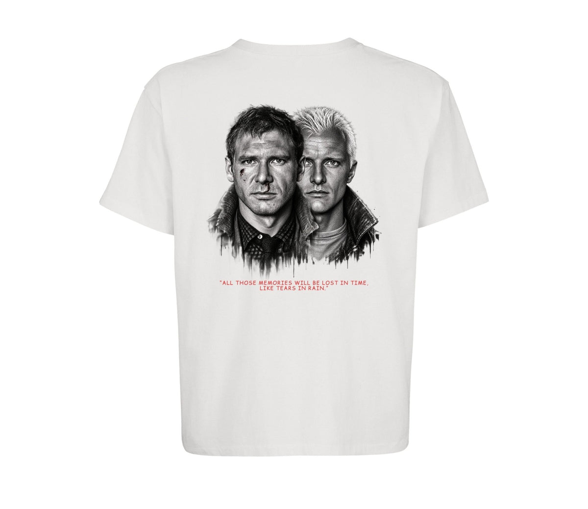 Like tears in rain - Framed - camiseta de cine