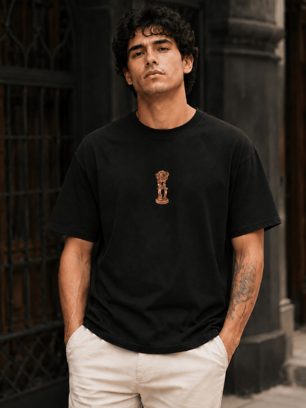 The world is yours - Framed - camiseta de cine
